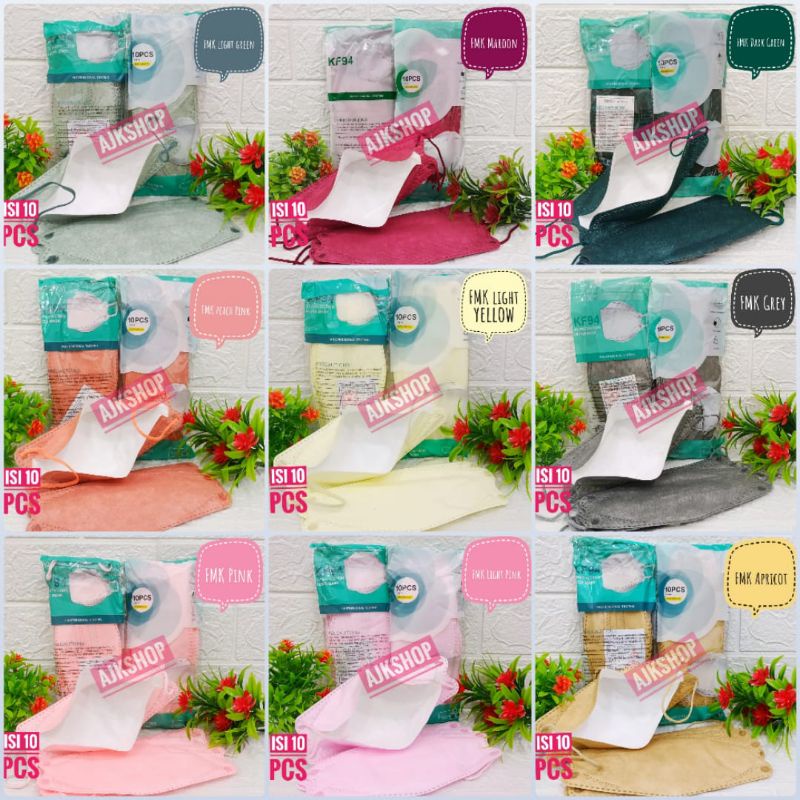 Masker KF94 FaceMask isi 10 pcs / sachet