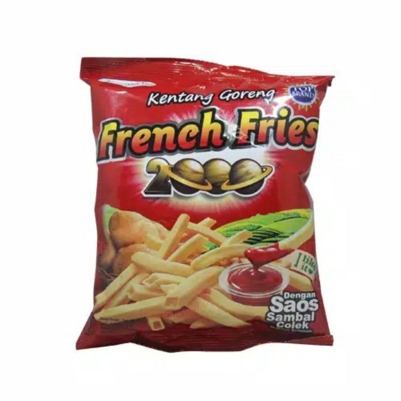 French fries 2000 Snack kentang 24 gram