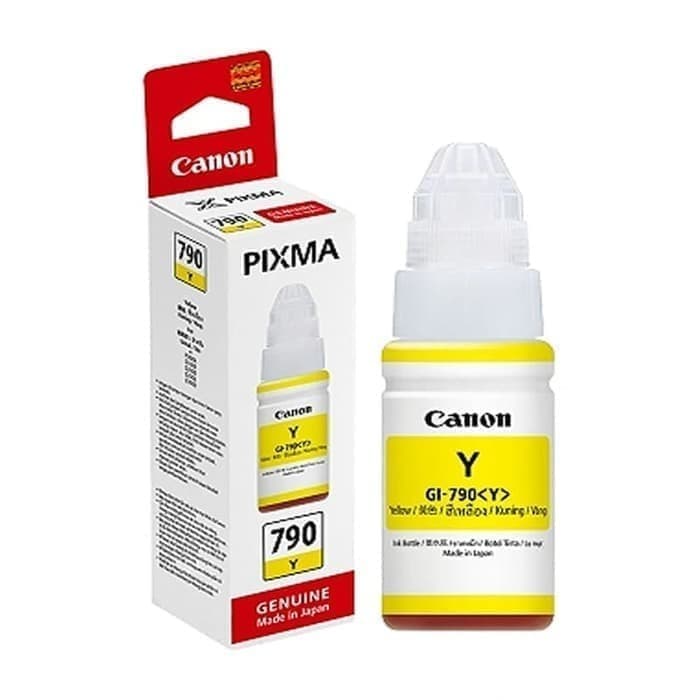 Tinta Canon GL 790 YELLOW FOR PRINTER G1000/G2000/G3000