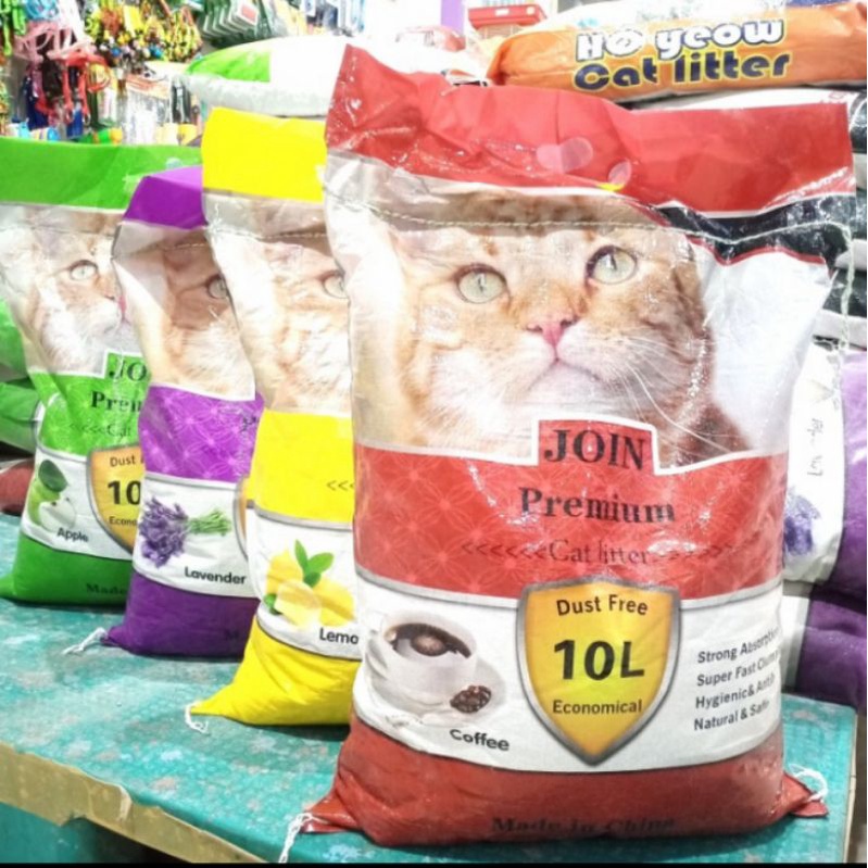 PROMO Pasir Wangi Kucing Gumpal Join 10L