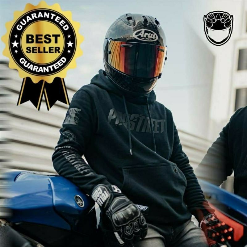 Hoodie Jaket PROSTREET Black Edition Sweater