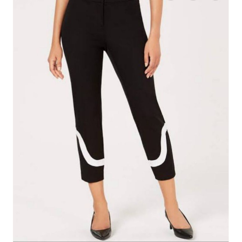 Celana Hitam Putih Wanita Ukuran Normal - Big Size Jumbo