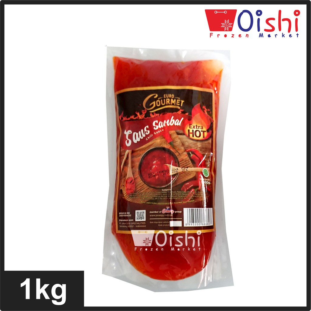 

Euro Gourmet Cimory Saus Saos Sambal Sambel Cabe Extra Hot 1Kg