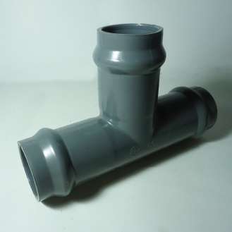 TEE PVC SNI 63x63 Rubber Ring (RR) Fitting Pipa PVC SNI Trilliunpro
