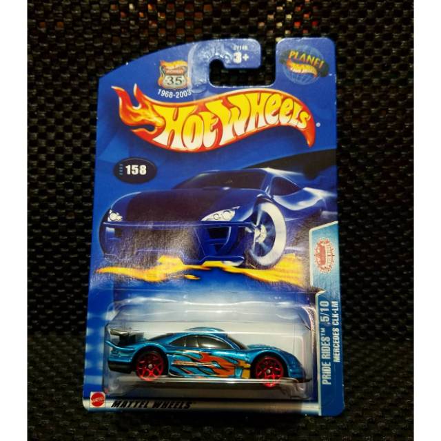 Hot wheels Mercedes CLK LM Biru