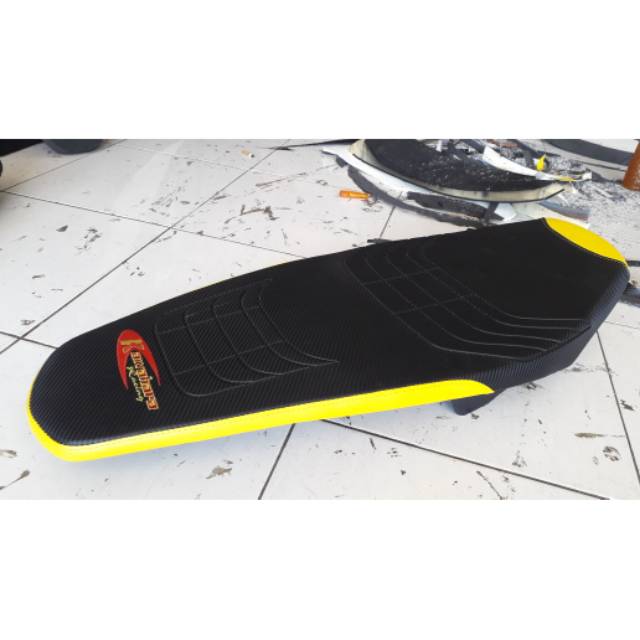 Jok slim vario 125 led vario 150 lis kuning Jok slim vario