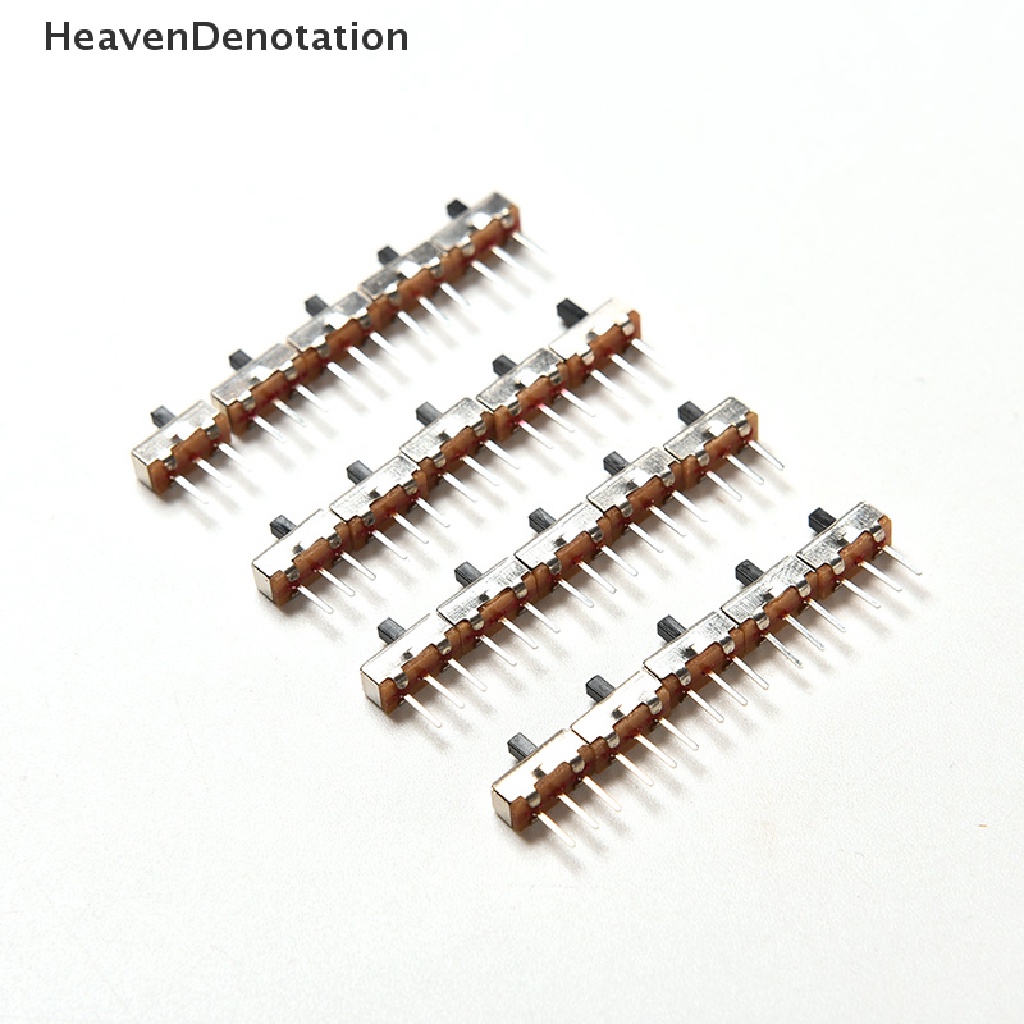 20pcs Ss12D00G4 Spdt 1p2t 2 Posisi 3 Pin Pcb Panel Geser Vertikal