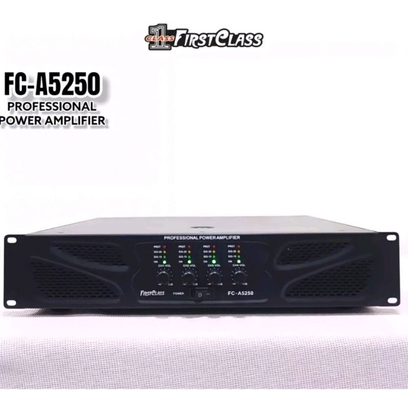 Power Amplifier Profesional Firstclass Fca 5250 Original