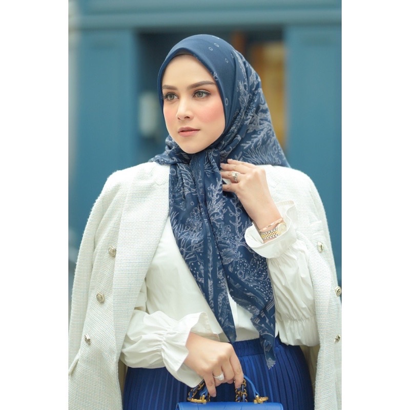 BUTTONSCARVES X MMEHUILLET EL MAR MINORCA PINKY SKY VOAL SQUARE OCEAN