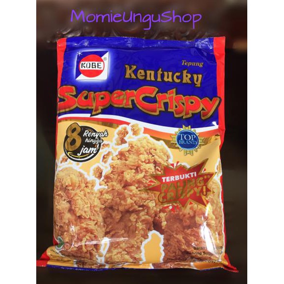 

PROMO ENAK Tepung Bumbu Kobe Kentucky Super Crispy 850gr Renyah Hingga 8 Jam Terlaris