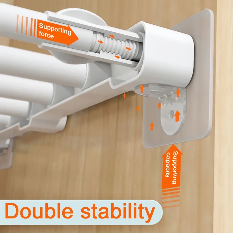 [FEATURED] [Multi-function Self Adhesive Closet Cabinet Shelf Support Pegs] [Punch-free Clapboard Hooks]