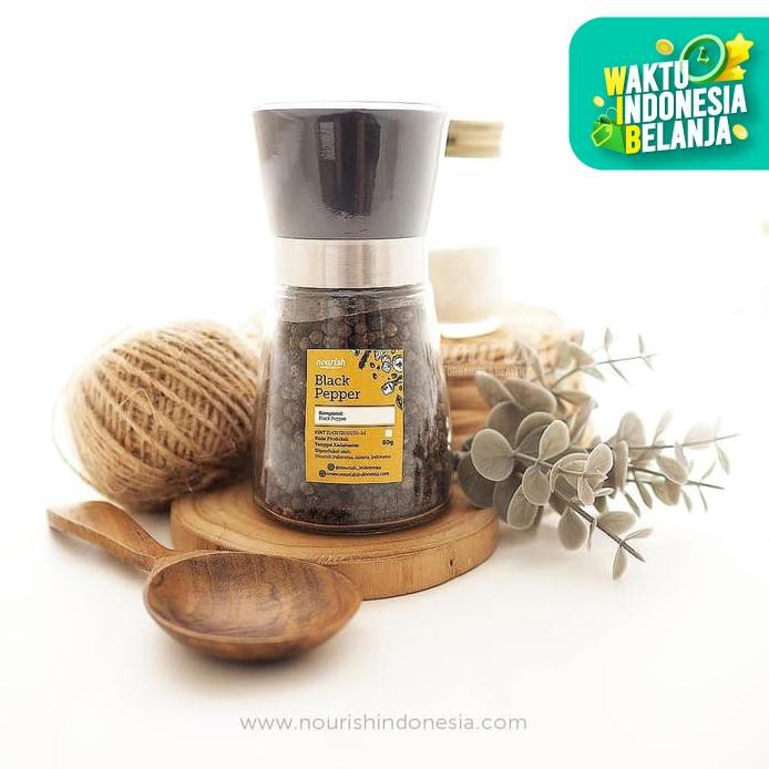 

Promo Spesial - Black Pepper Whole With Grinder 80Gr
