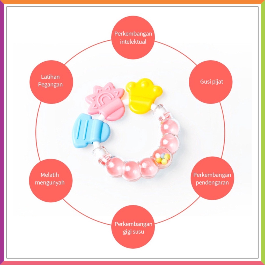 ❤ Fashionbabies ❤ GIGITAN BAYI / RATTLE THEETER / MAINAN BAYI GIGITAN GELANG