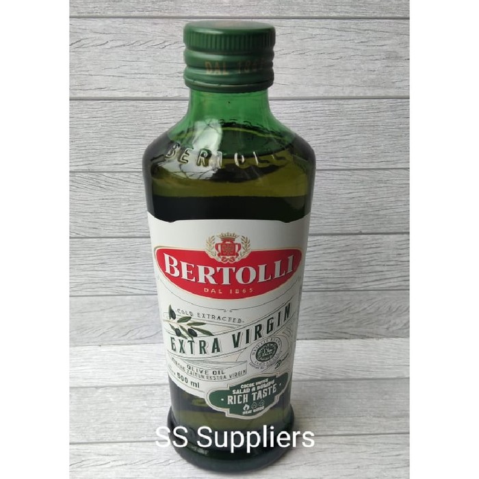 

BERTOLLI EXTRA VIRGIN OLIVE OIL MINYAK ZAITUN 500 ML BEST SELLER
