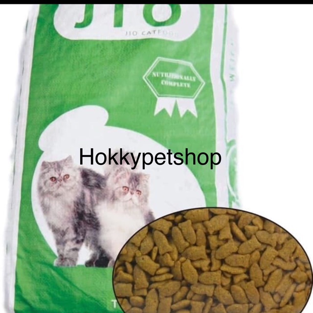 Jio Cat Food 20Kg/Makanan Kucing Jio 20Kg