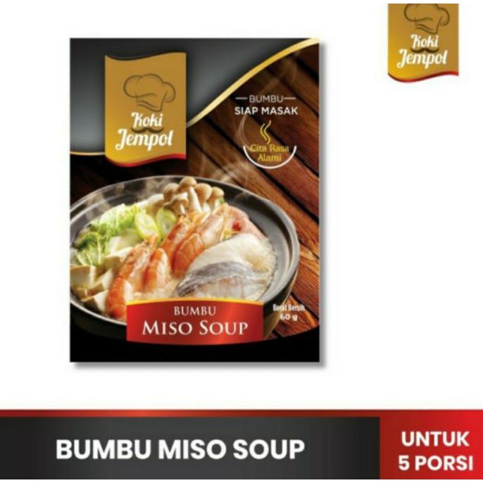 

Bumbu Miso Soup Koki Jempol