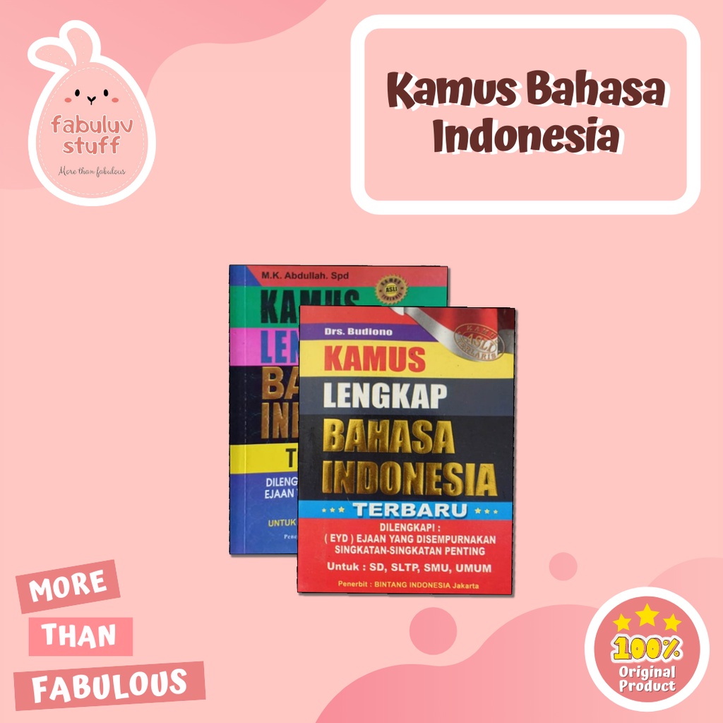 ATK ~ Kamus Bahasa Indonesia Lengkap Besar dan Kecil