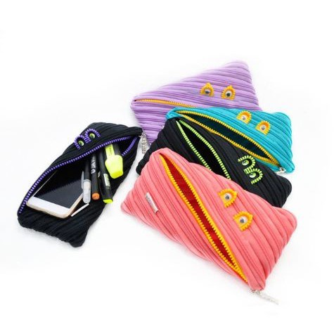 

Hemat Zip N Roll Stationary Pouch Monster Neon & Sunflower Tempat Pensil Bagus