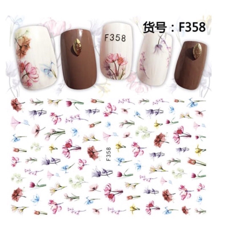 Hiasan Kuku Nail Art Stiker