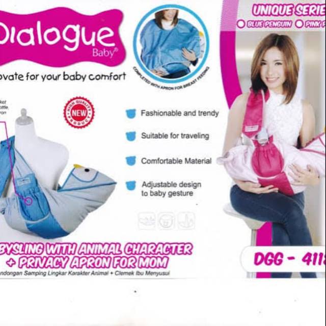 Dialogue gendongan baby