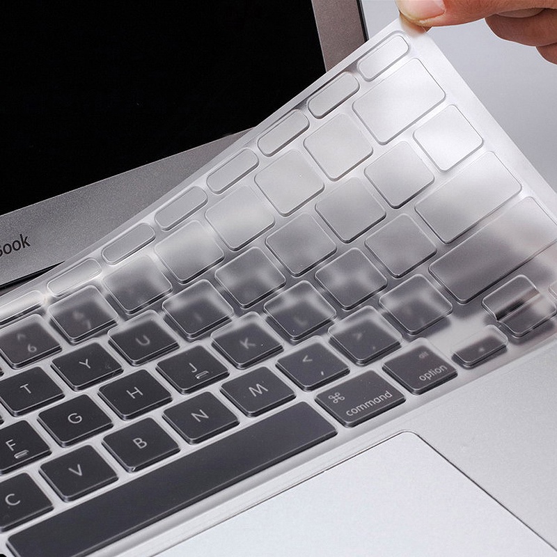 TPU Keyboard Cover for Macbook Air Pro Retina 13 15 17 7RKB06TP - 4H8YF - Transparent