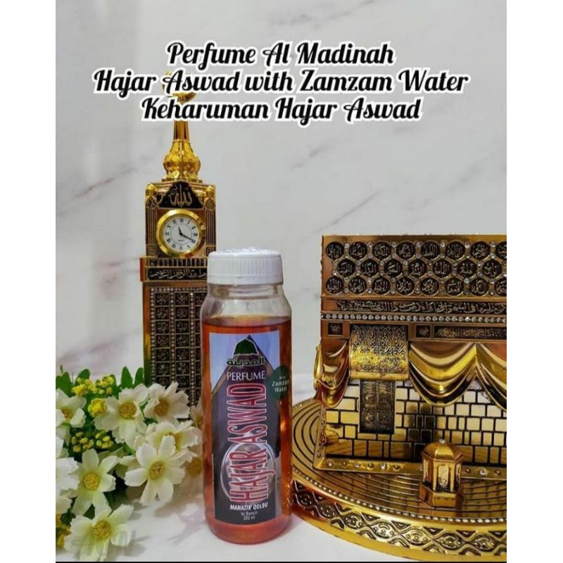 Parfum Al Madinah Pengharum Ruangan dan Mobil Aroma Haramain Kiswah Rose Nabawi Rawdah Hajar Aswad