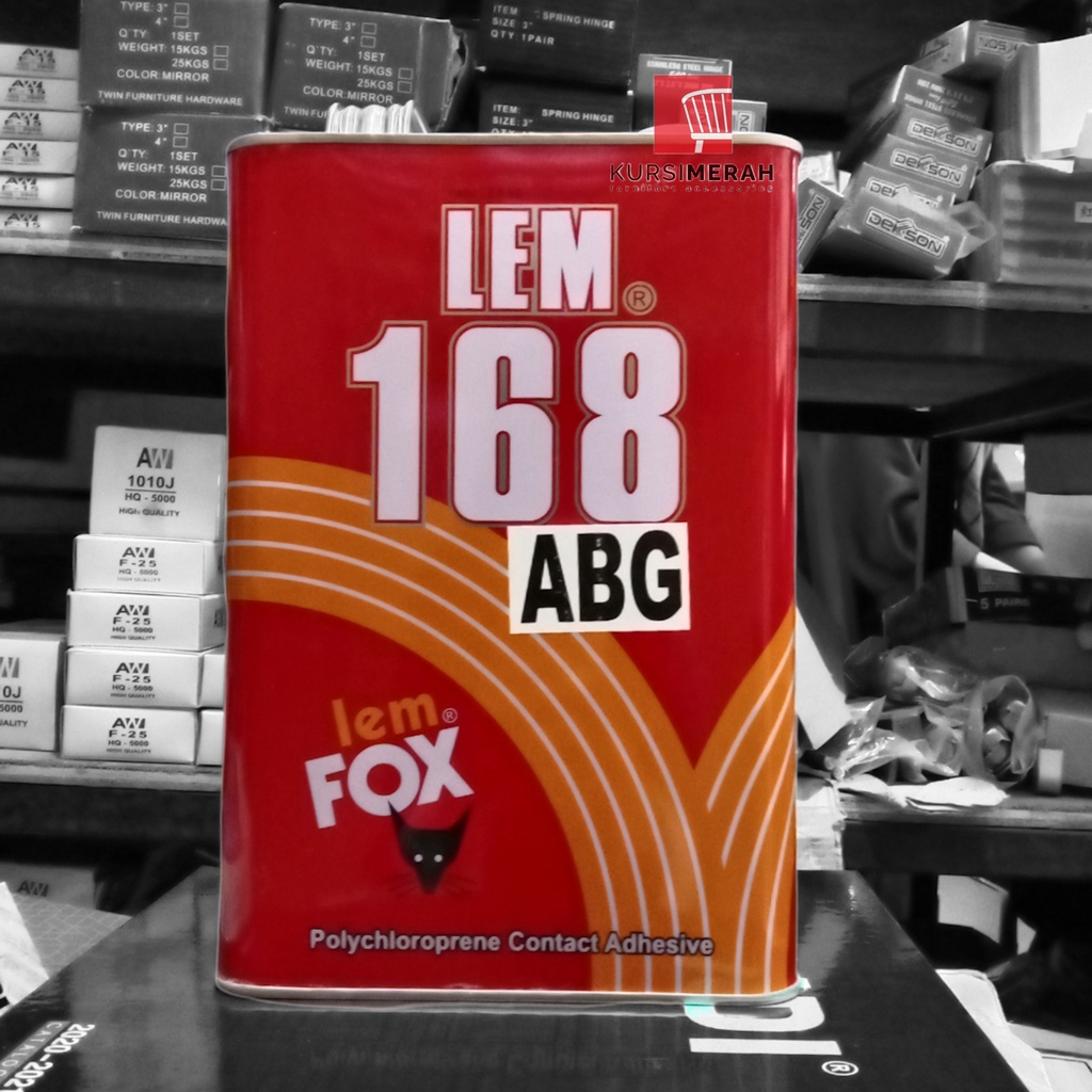 Lem Kuning Lem 168 ABG lem fox galon (2,5 kg)