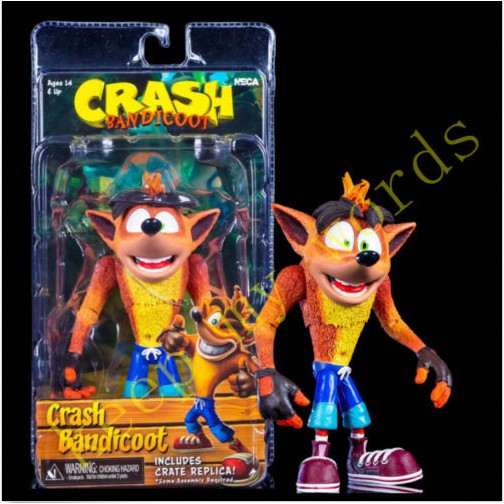 crash bandicoot action figure