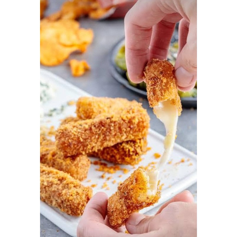 

Stick Mozarella 200 gr - Chessy Stick Frozen Food - Stick Keju Mozarella ( Mozreng )