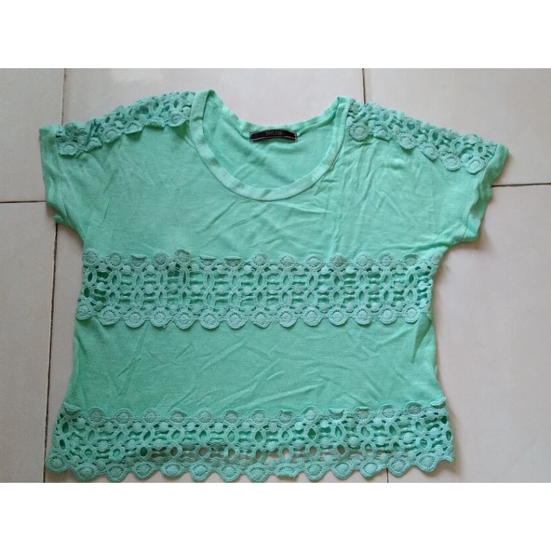 DULCIE sweater mint green uk S