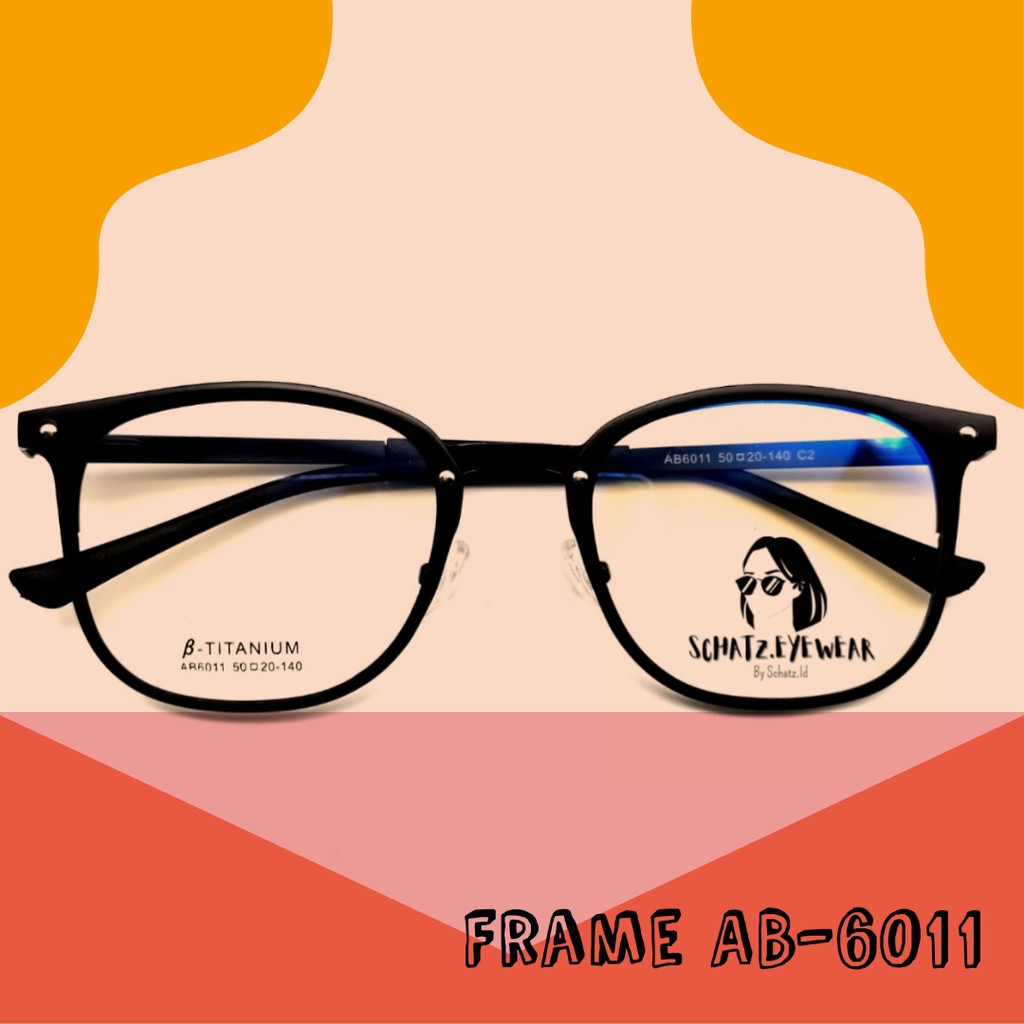 Frame Kacamata AB 6011 Kacamata Fashion