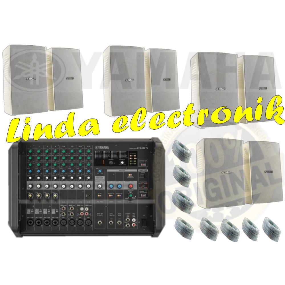 paket sound system yamaha vs6 4psg power mixer yamaha emx5 ORYGINAL