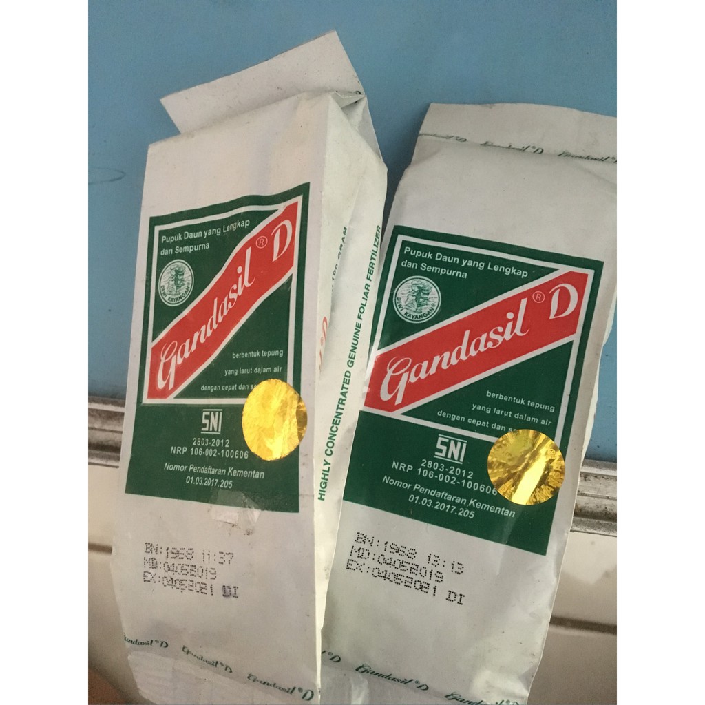 Jual Pupuk Gandasil D Gr Untuk Pertumbuhan Daun Shopee Indonesia