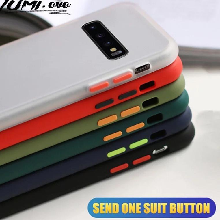 Produk Premium.. SAMSUNG M10 M11 M21 M31 GRAND PRIME S20 FE Case Matte Bumper Candy Hybrid Soft Hard