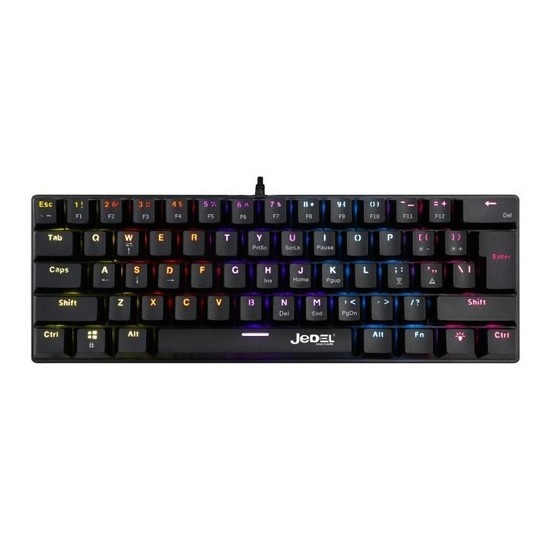 Keyboard Gaming TKL Jedel KL-60C Mechanical RGB