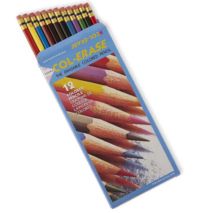 

Sale!! Prismacolor Col-Erase Erasable 12 Colored Pencils Terbaru