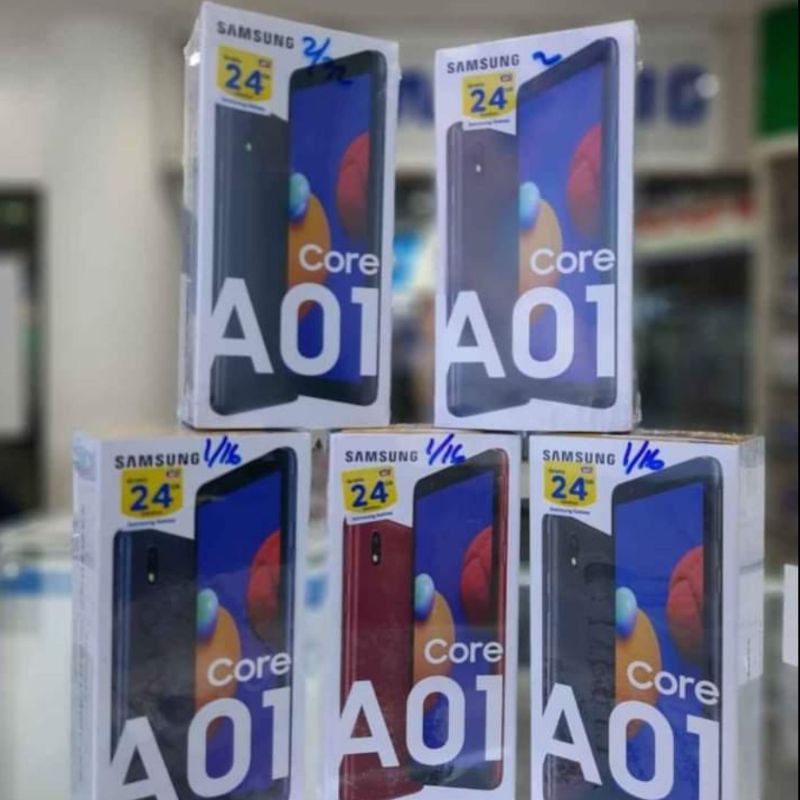 SAMSUNG A01 CORE 2/32 BARU,SEGEL,GARANSI RESMI