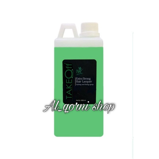 NR Take Off / TakeOff Hair Spray Non Aerosol 1000ml Hairspray Rambut