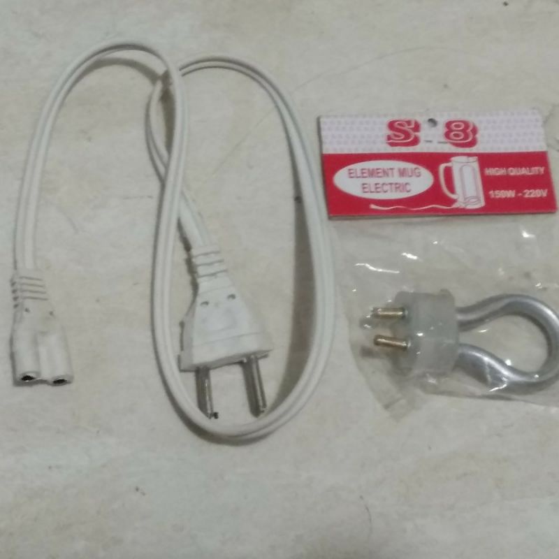kabel teko listrik , elemen teko , kabel mug