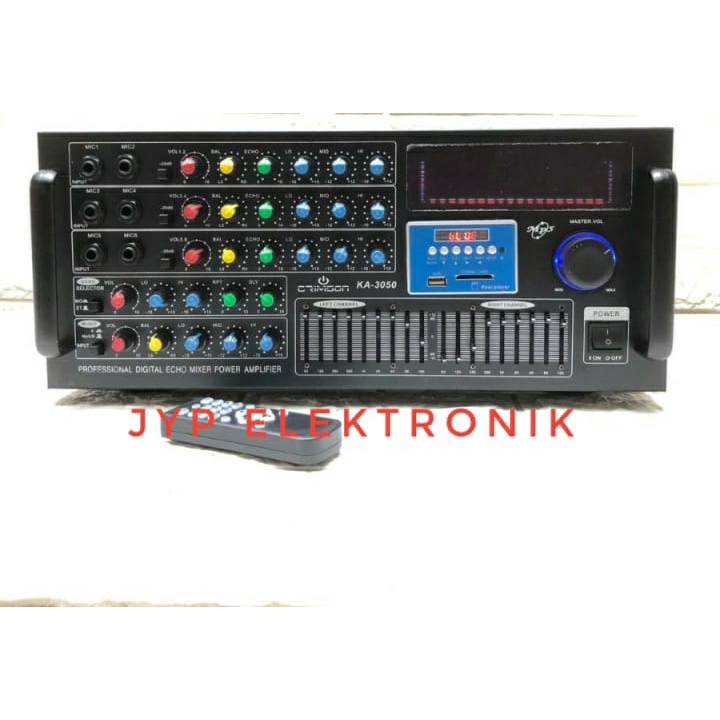 AMPLIFIER KARAOKE CRIMSON KA 3050 / KA3050 ORIGINAL 300WATT BLUETOOTH