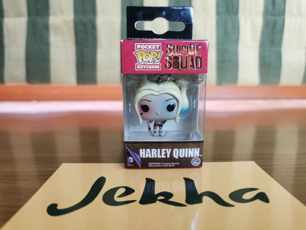 Funko Pocket Pop Keychain DC SUICIDE SQUAD HARLEY QUINN Gantungan Kunci