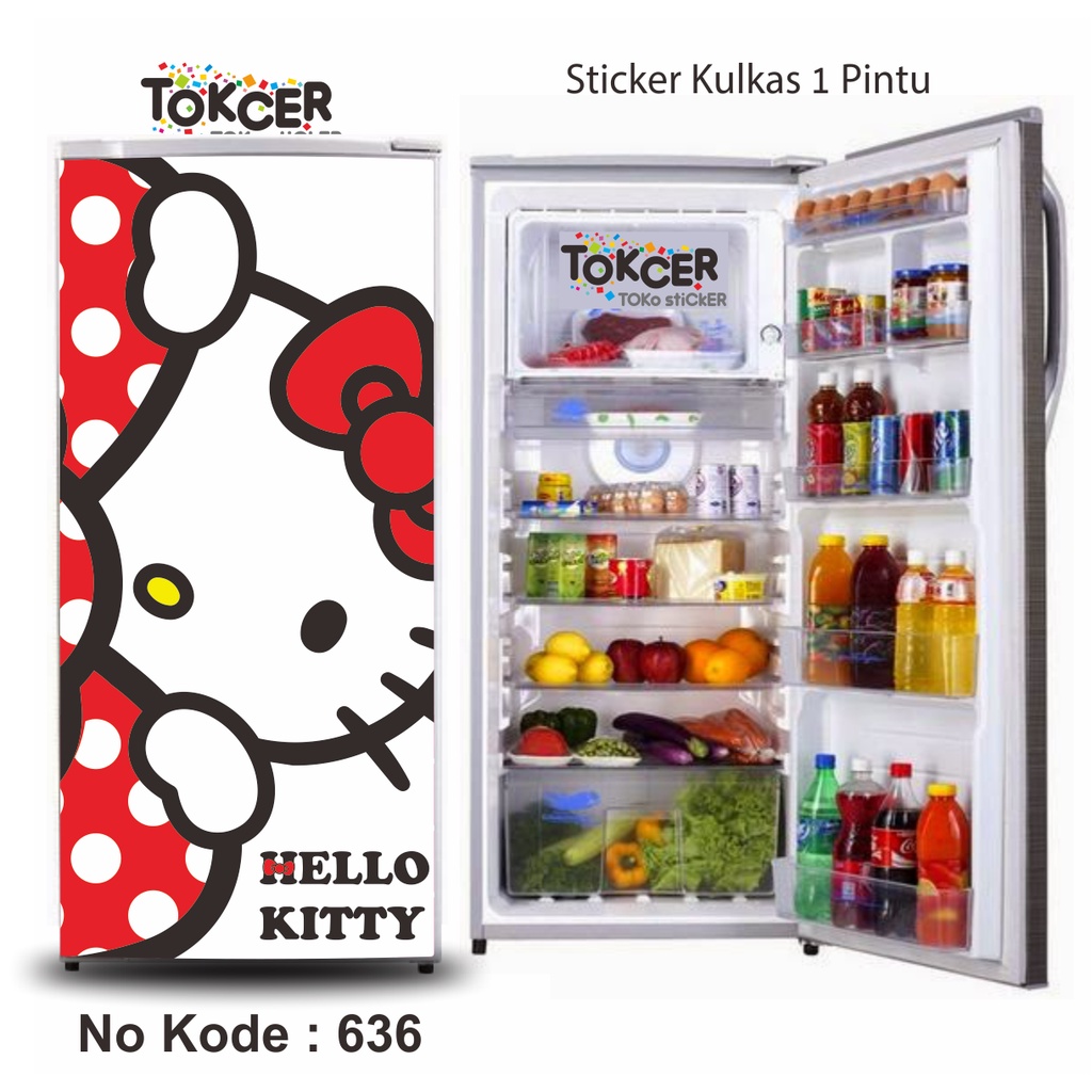 Stiker Kulkas HELLO KITTY