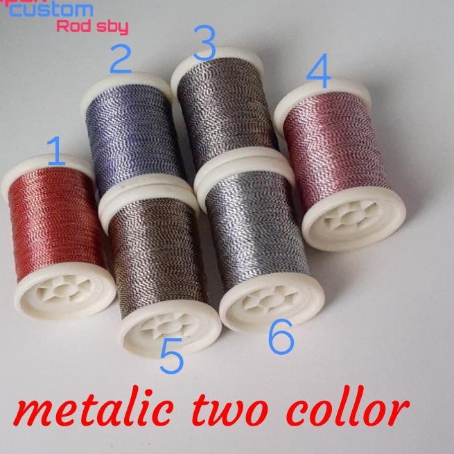 

NEW- Metalic wrap two collor