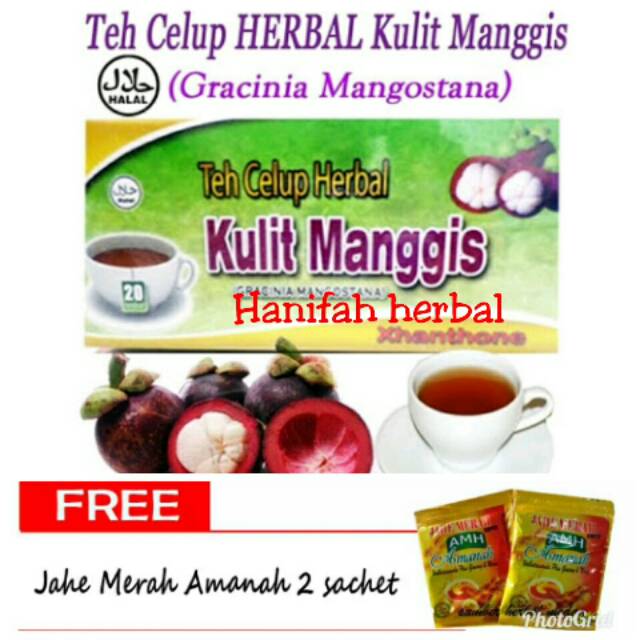 

Teh Celup Herbal Kulit Manggis Hikmah Alami isi 20 pcs