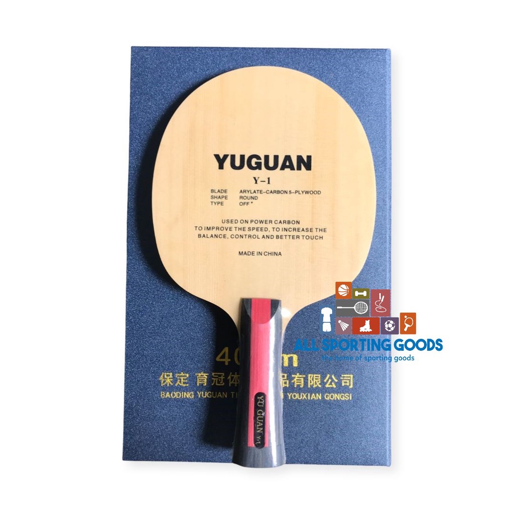 Kayu Tenis Meja / Pingpong Yuguan Y-1 Original