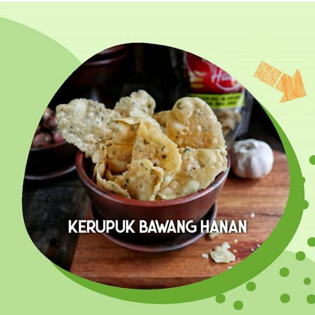 

Kerupuk Bawang Hanan