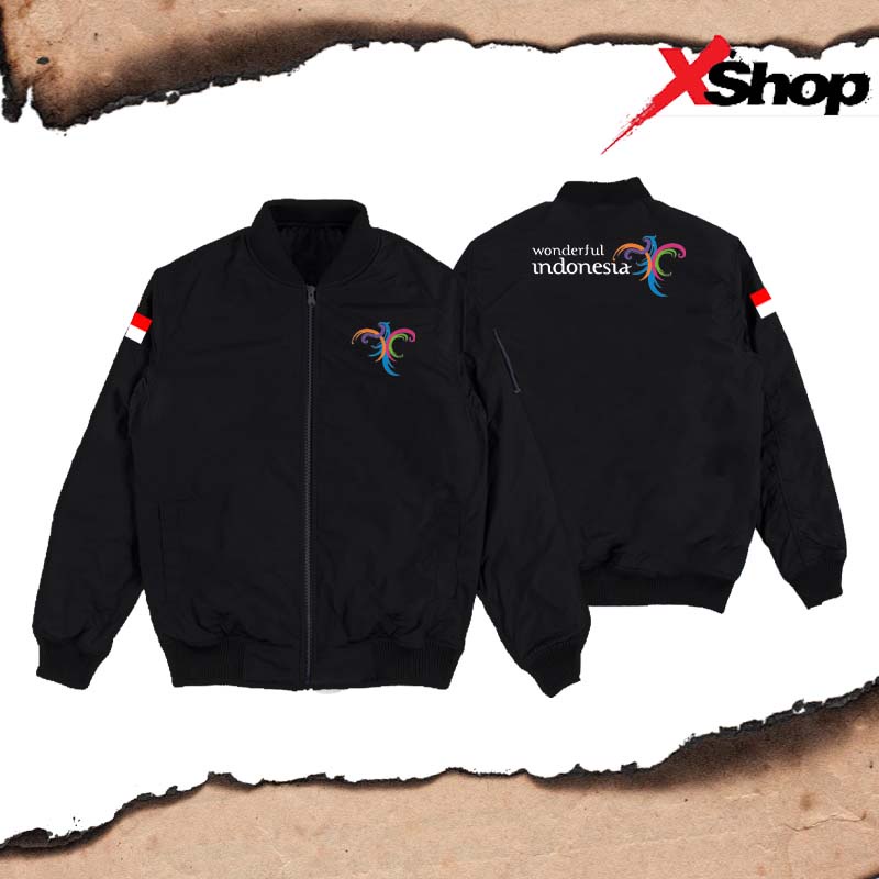 Jaket Bomber Wonderful Indonesia indonesia