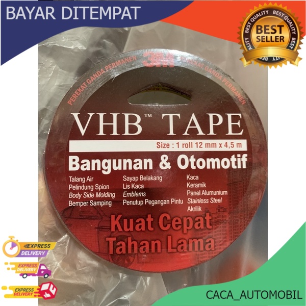 

COD" LEM / SELOTIP TIMBAL BALIK MERAH MOBIL / DOUBLE TAPE