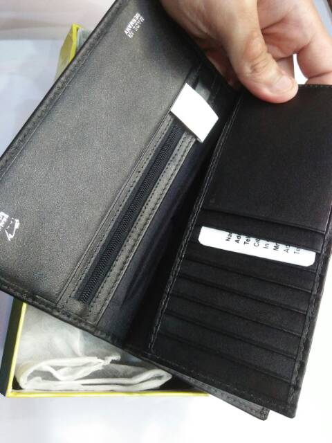 Dompet kulit asli panjang braunbuffel 5240