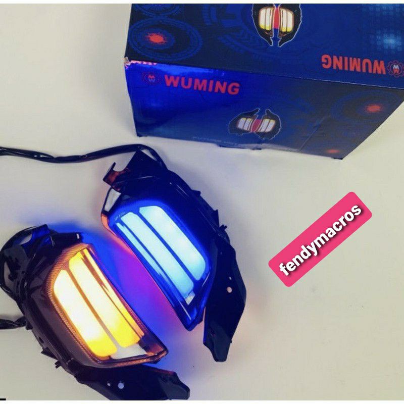 Lampu Sein Sen LED 2 IN 1 Model JPA All New Nmax 2020 Wuming